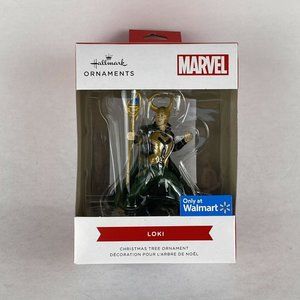 2021 Hallmark Loki Christmas  Ornament Walmart Exclusive Marvel Disney Red Box
